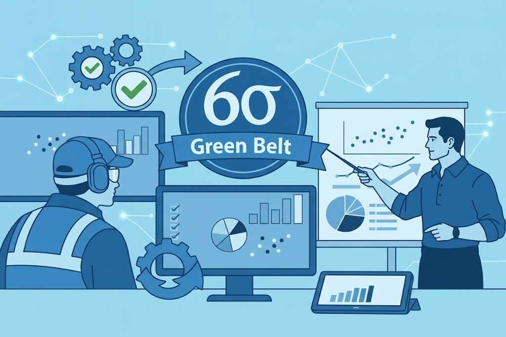 Green Belt interne: formazione Lean Six Sigma sul campo